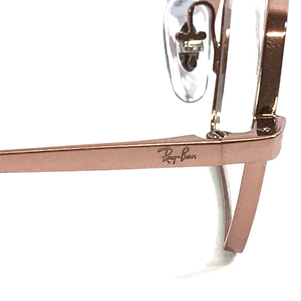 Ray-Ban Eyeglasses Frame RB6528 YEVI 2943 Copper Rose Gold Geometric 54-18-145